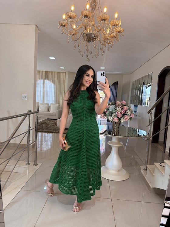 Vestido Longo - Verde