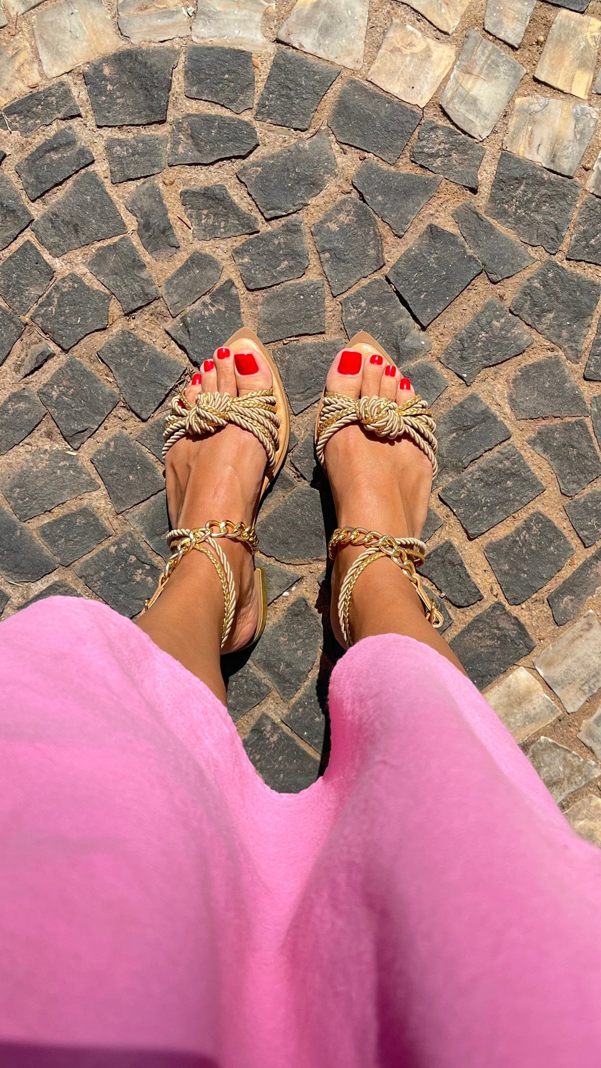 Rasteira Helena Florescer