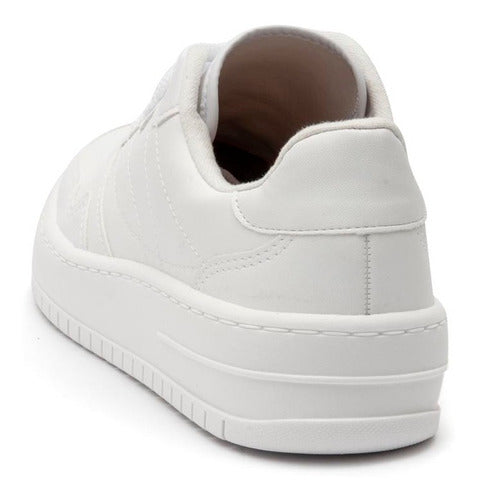 Tênis Casual Vizzano Recortes Branco Feminino