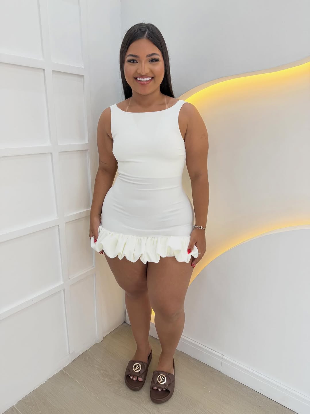 Vestido Luana Midi - envio rápido