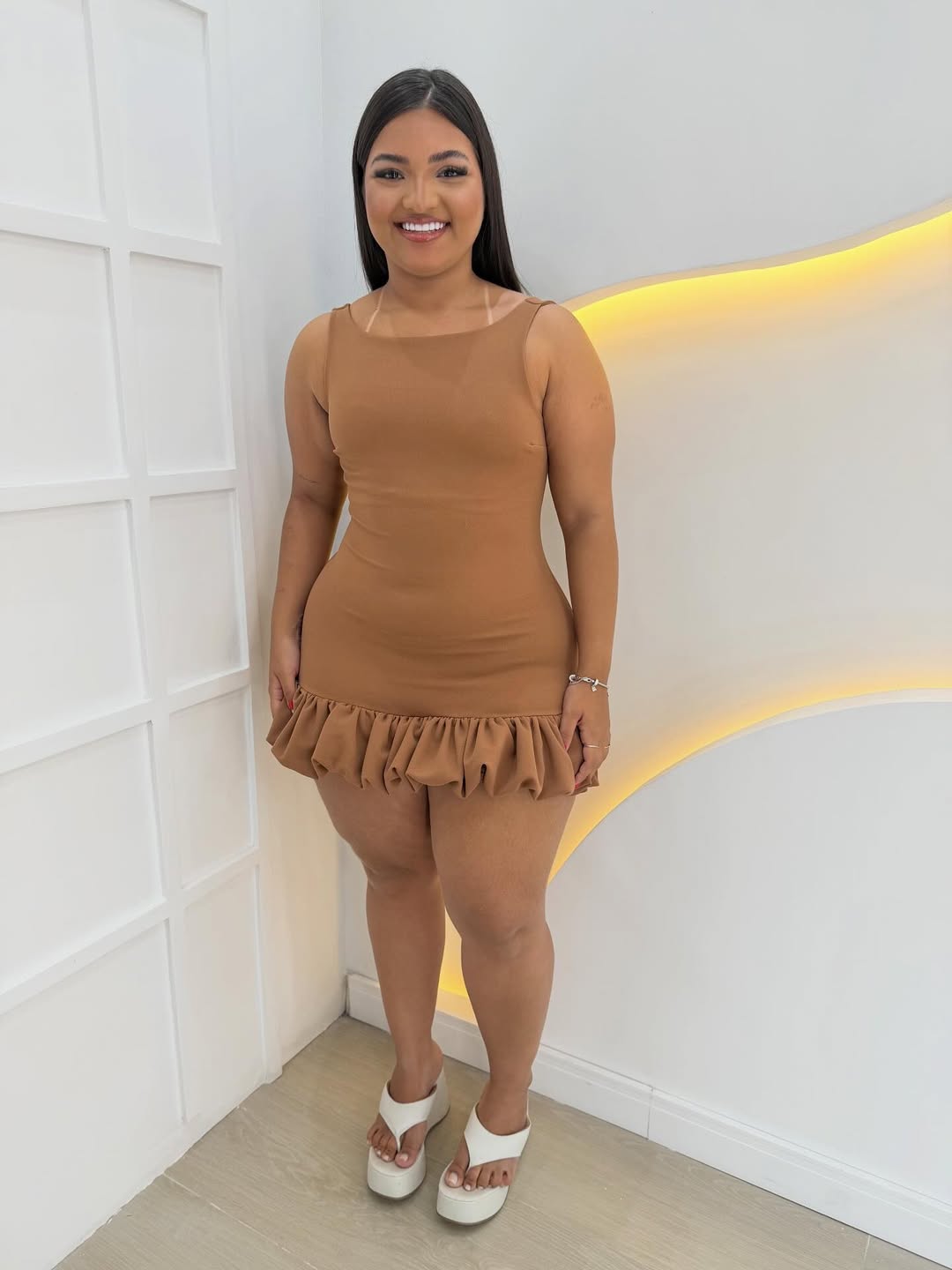 Vestido Luana Midi - envio rápido