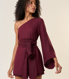 Bata de Linho jabuticaba Milena