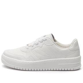 Tênis Casual Vizzano Recortes Branco Feminino